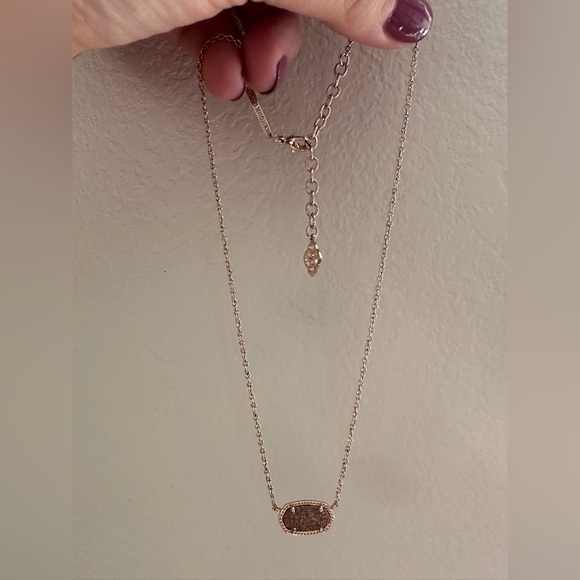 Kendra Scott Rose Gold necklace, bracelet, and cuff set - Picture 9 of 12